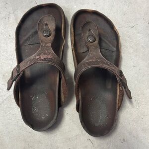 Well worn, very old flops